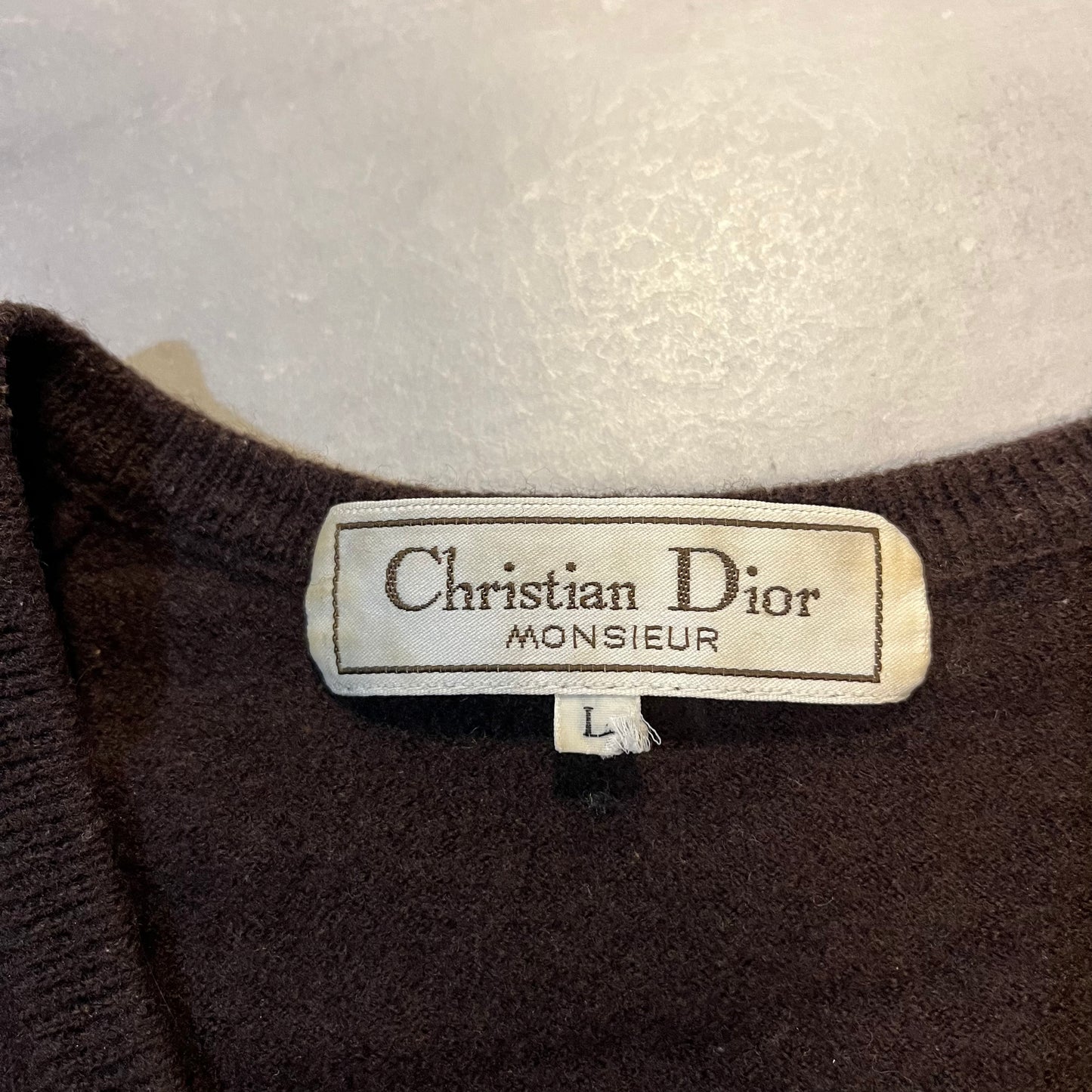 Vintage Christian Dior Monsieur Sweater