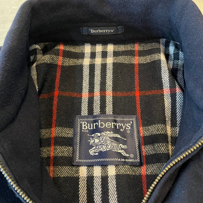 Vintage Burberry Wool & Cashmere Bomber Jacket