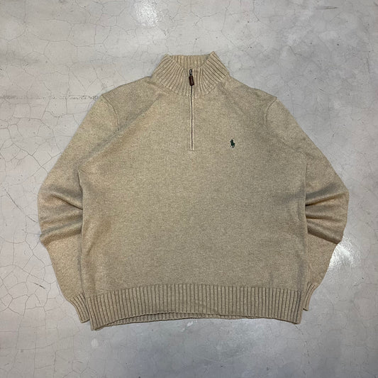 Polo Ralph Lauren Beige Quarter Zip