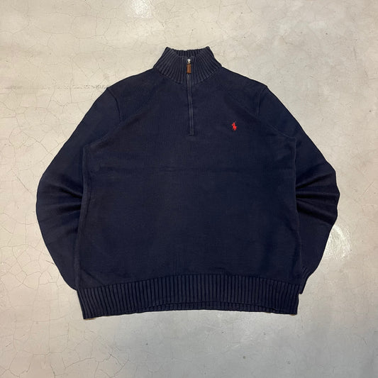Polo Ralph Lauren Navy Blue Quarter Zip