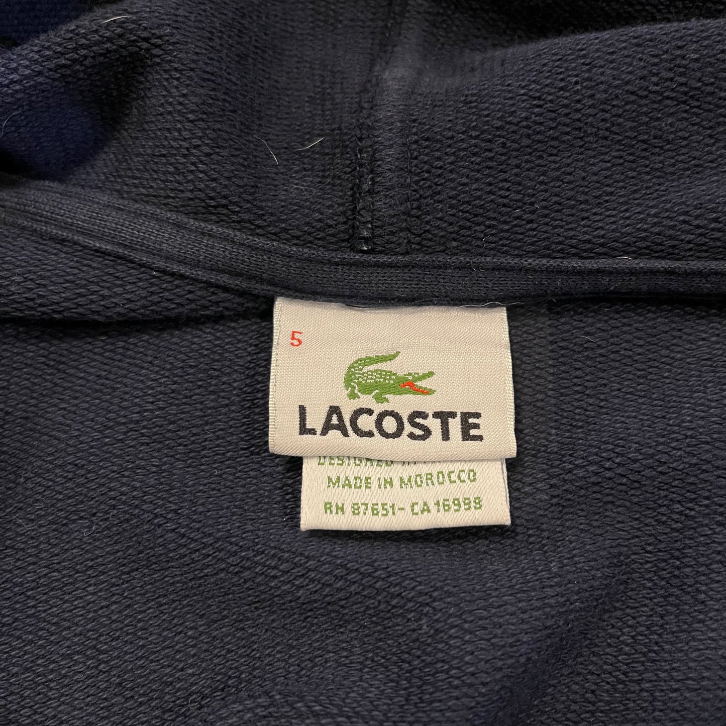 Lacoste Full Zip Hoodie