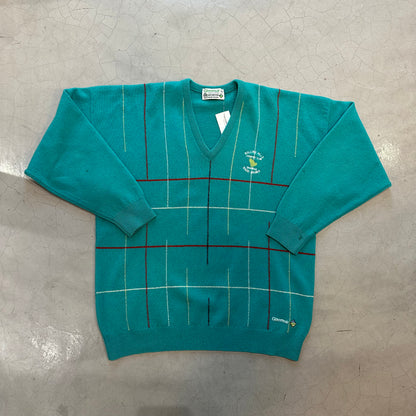 Vintage 80s Rolling Hills Country Club Dhahran Saudi Arabia Sweater