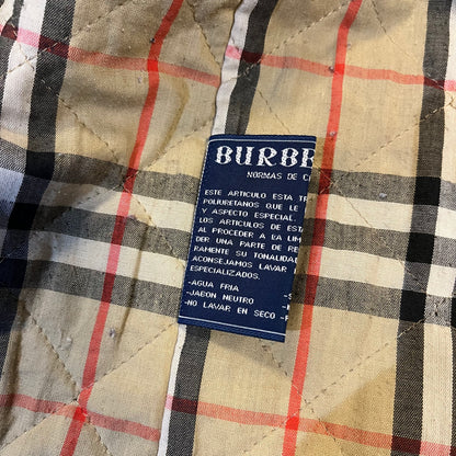 Vintage 90’s Burberry Black Oversized Jacket