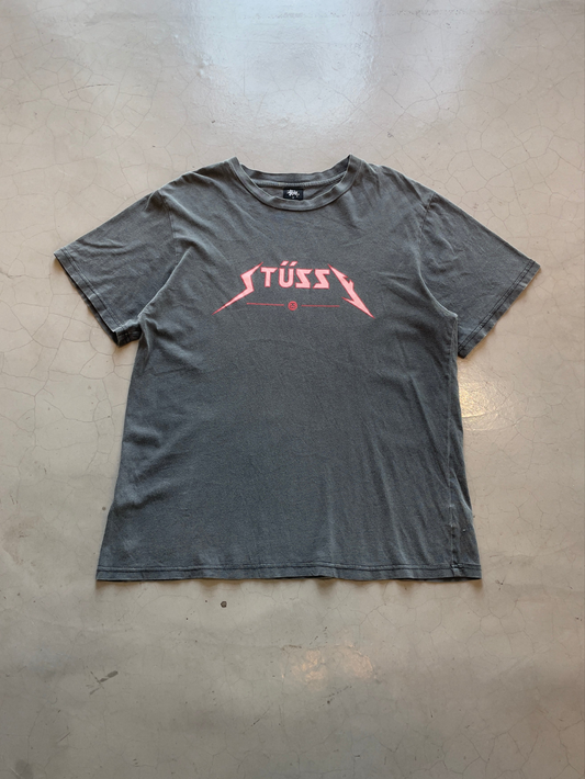 Stussy Metallica Font Tour Tee