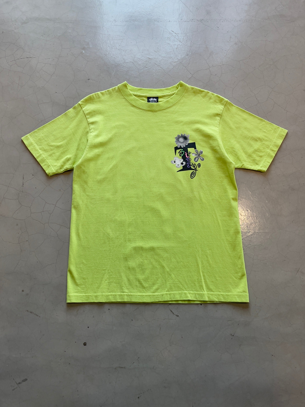 Stussy Acid Flowers Tee