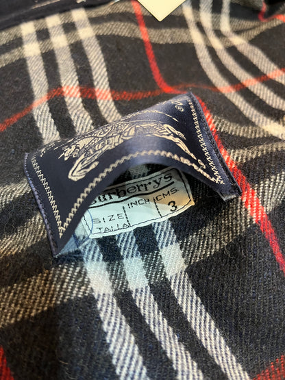 Vintage Burberry Wool & Cashmere Bomber Jacket