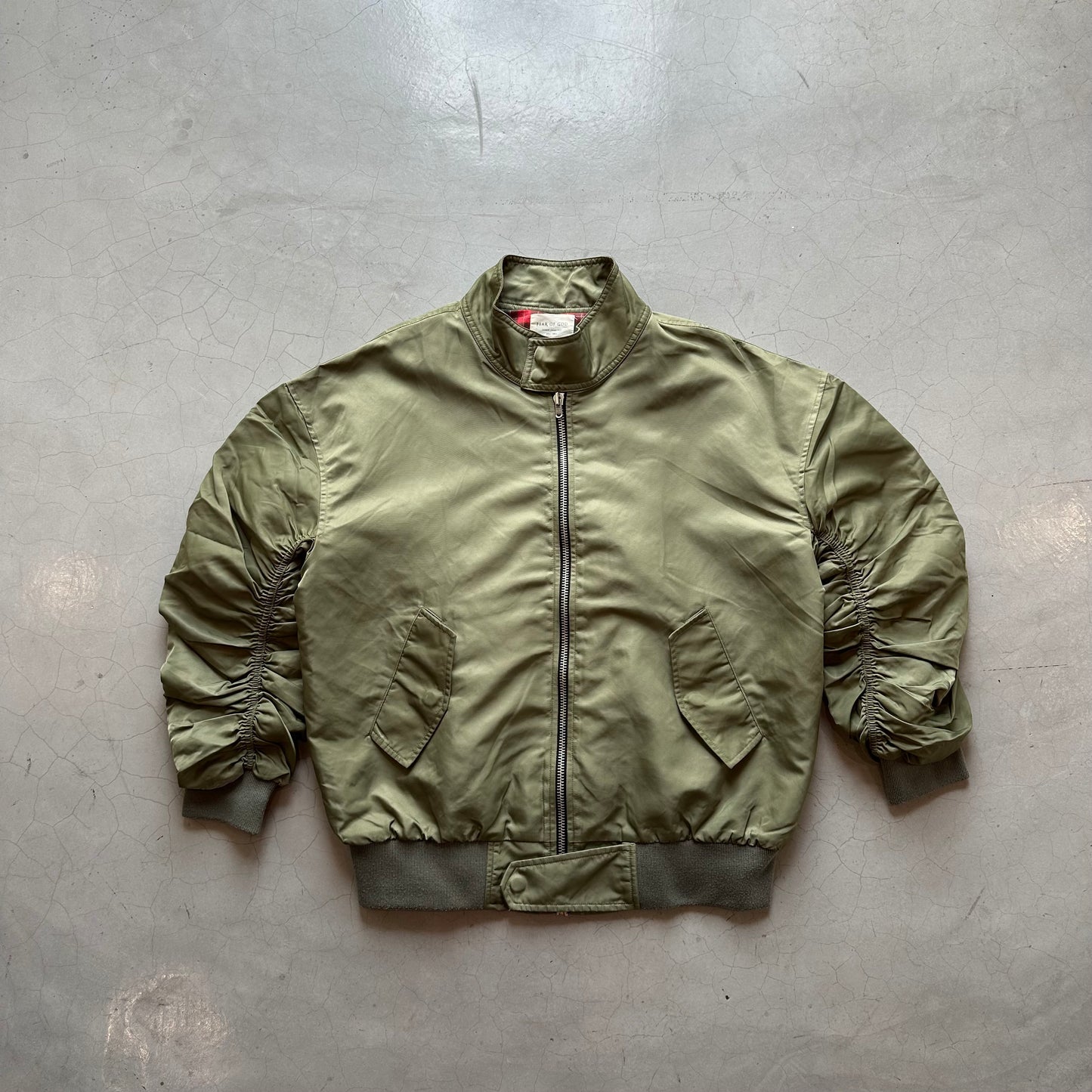 Fear Of God Military Green Bomber Jacket (Fourth Collection 2015-2016)