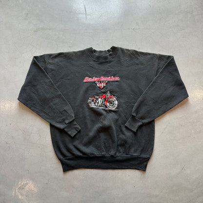 Vintage Harley Davidson Cafe Crewneck