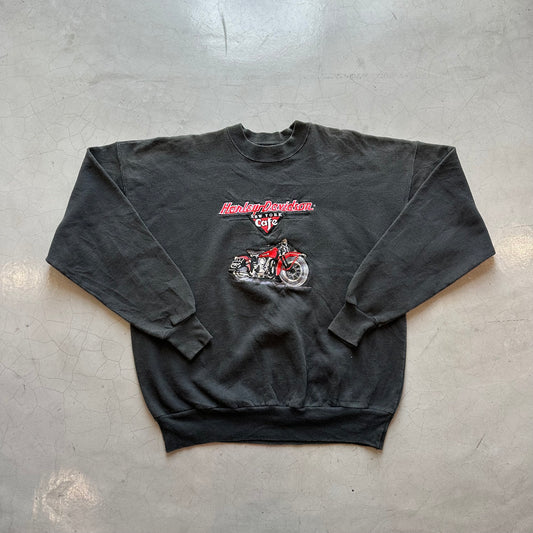 Vintage Harley Davidson Cafe Crewneck