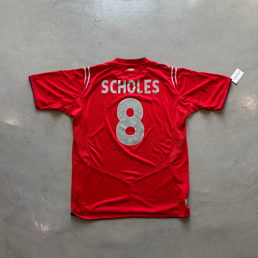 England 2004 Away Jersey (Scholes)