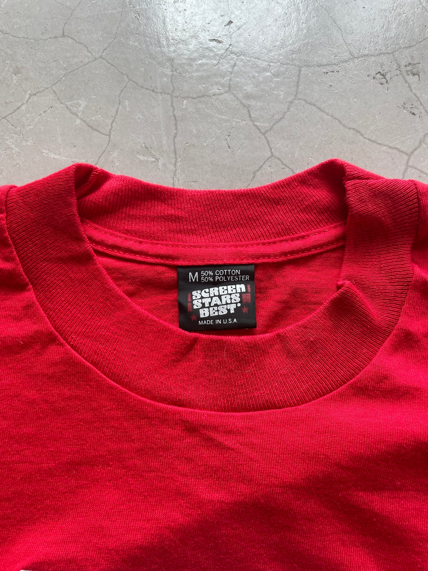 Vtg 90's Free Kuwait Cropped Tee