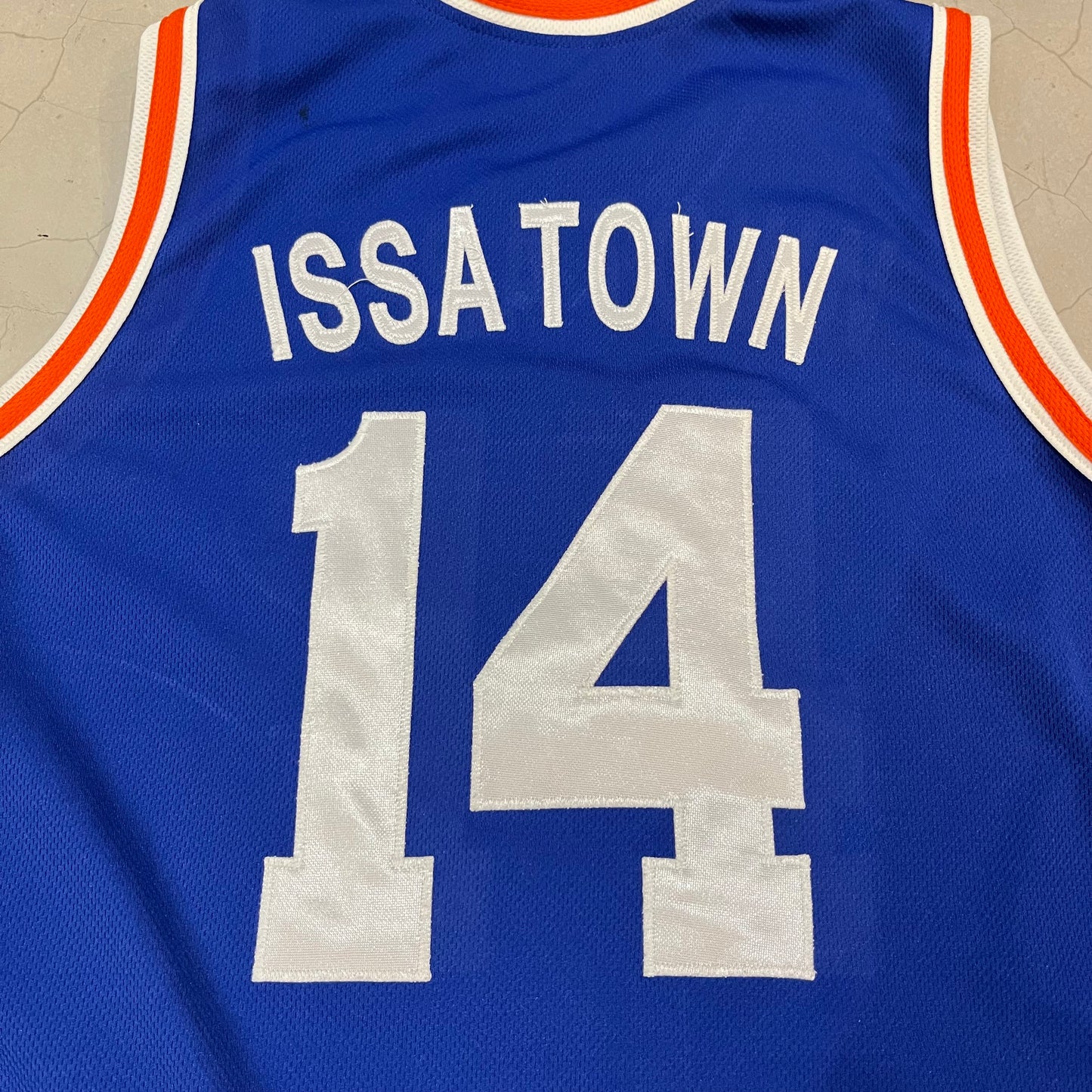 Isa Town Game Worn Basketball Jersey