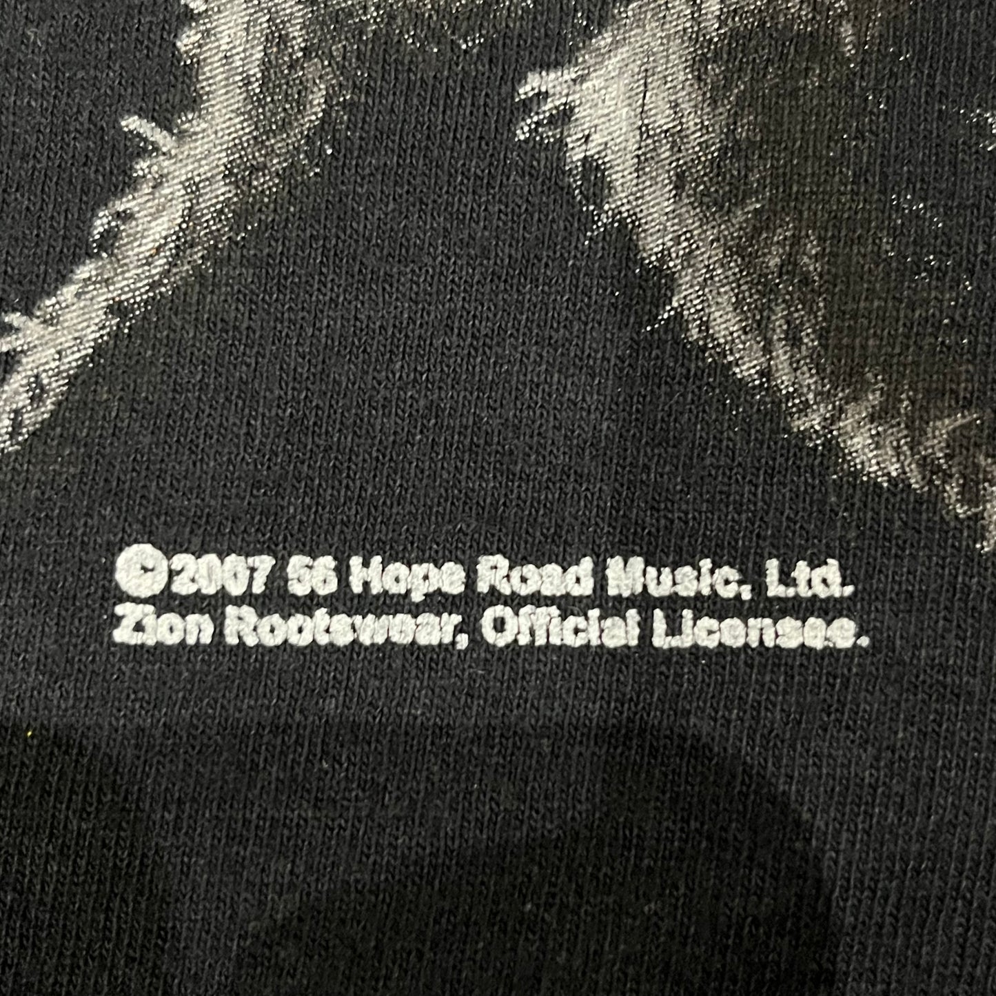 Bob Marley Zion Lion 2007 T-Shirt