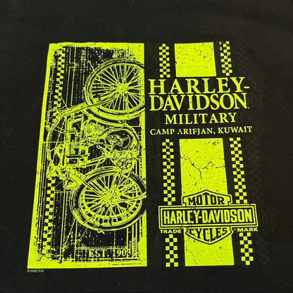 Harley Davidson Camp Arifjan Kuwait Skull 2022 T-Shirt