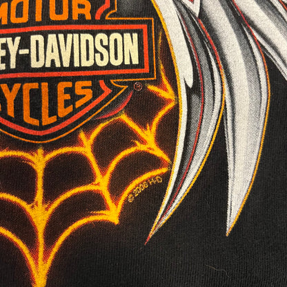 Vintage 2006 Harley Davidson Qatar Eagle T-Shirt