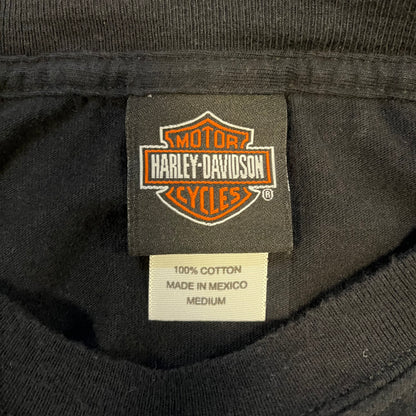 Vintage 2006 Harley Davidson Qatar Eagle T-Shirt