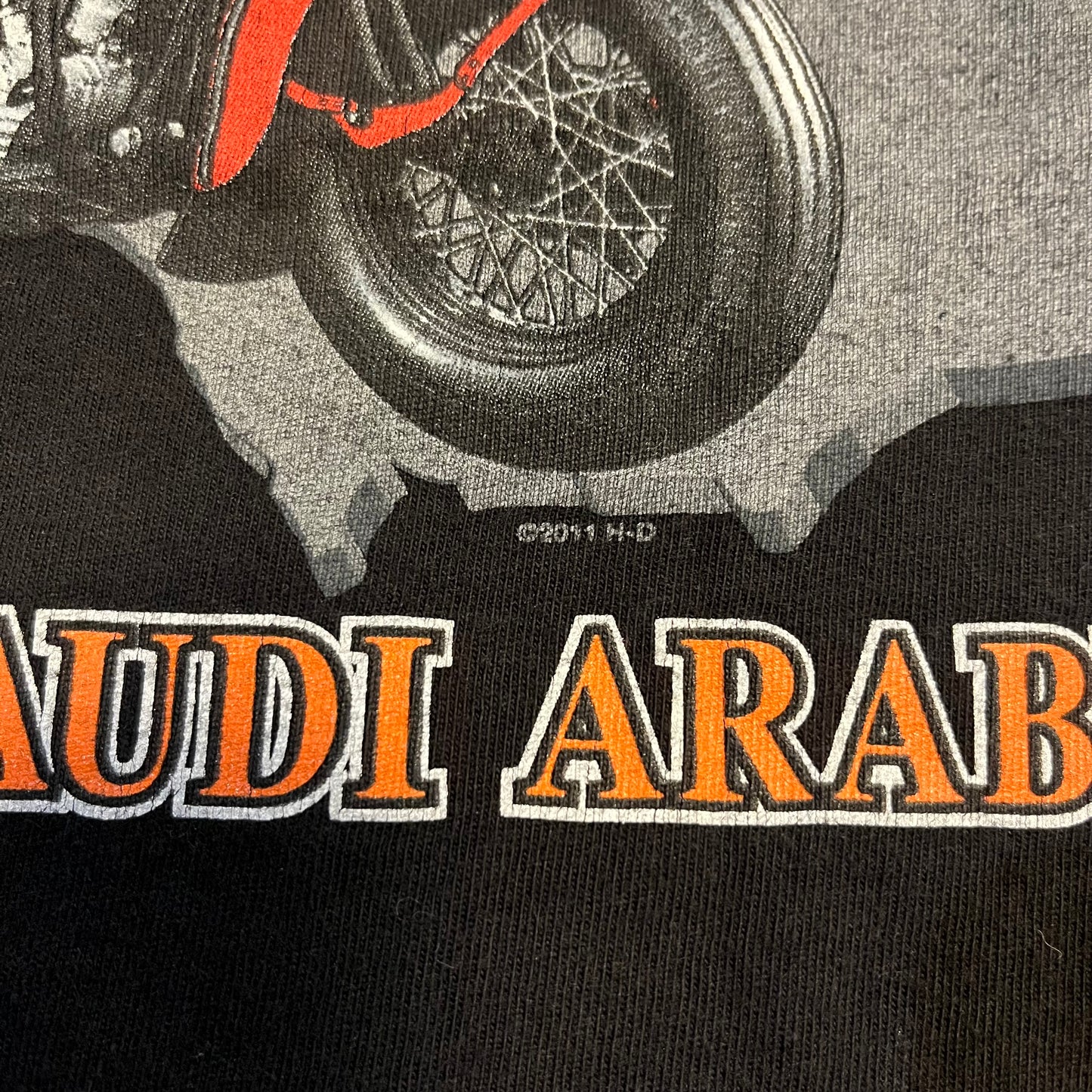 Harley Davidson 2011 Riyadh Saudi Arabia T-Shirt
