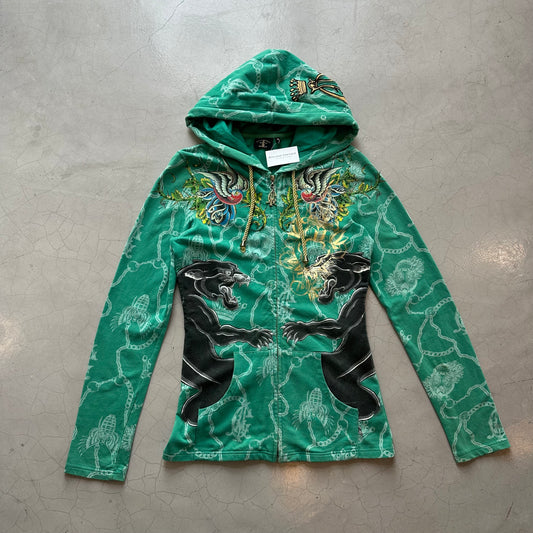 Womens Y2K Christian Audigier Jacket