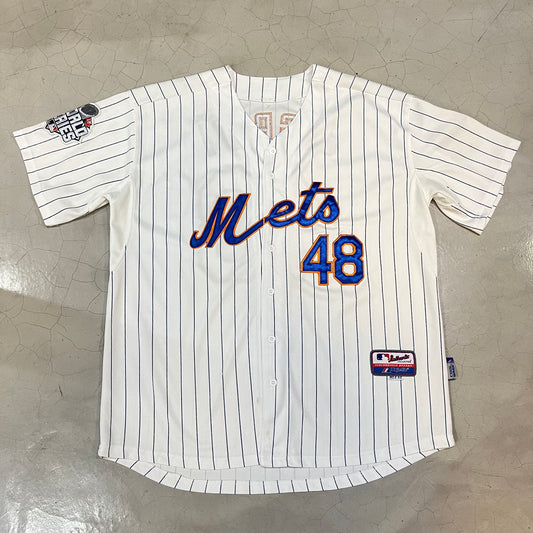 New York Mets Majestic Baseball Jersey (deGROM)