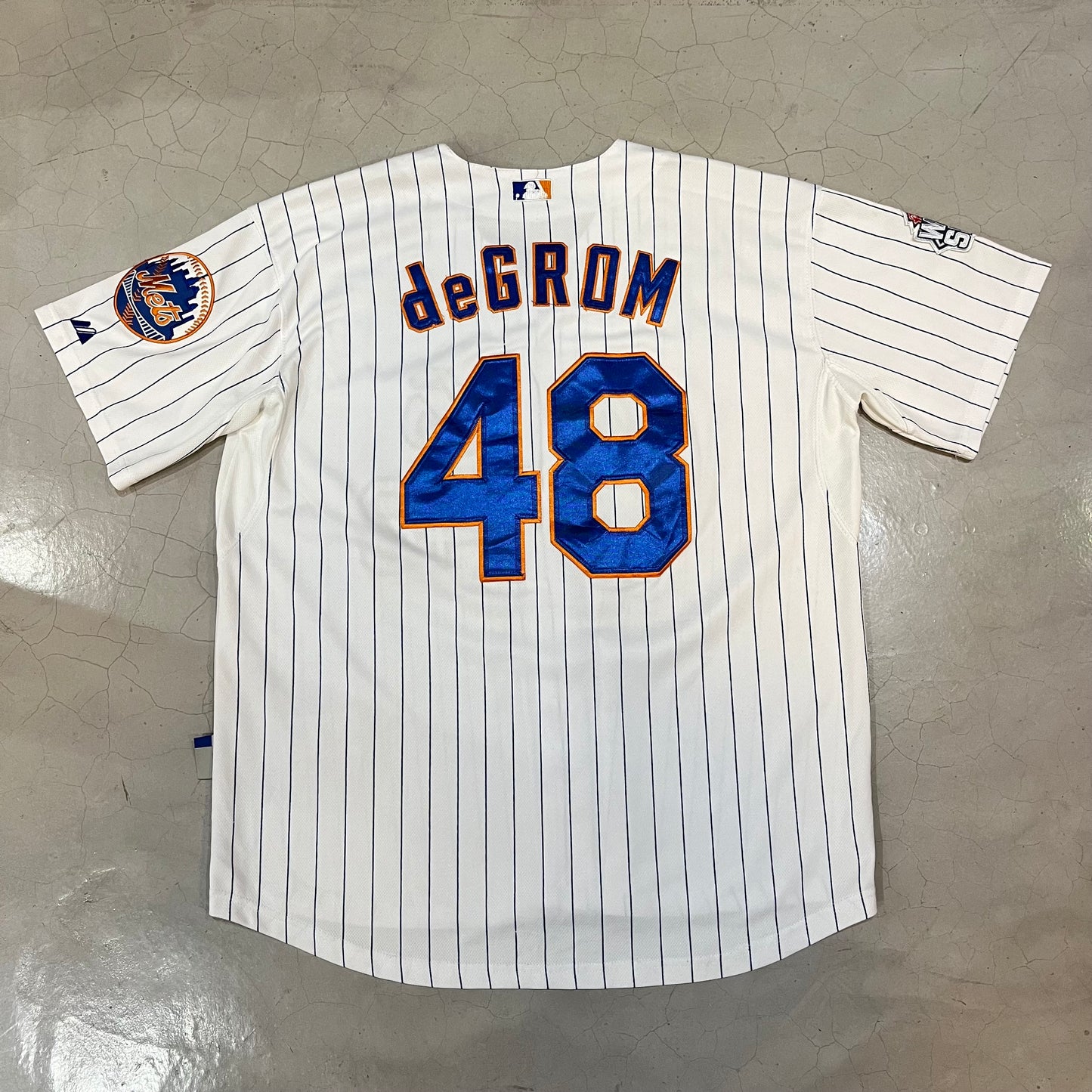 New York Mets Majestic Baseball Jersey (deGROM)