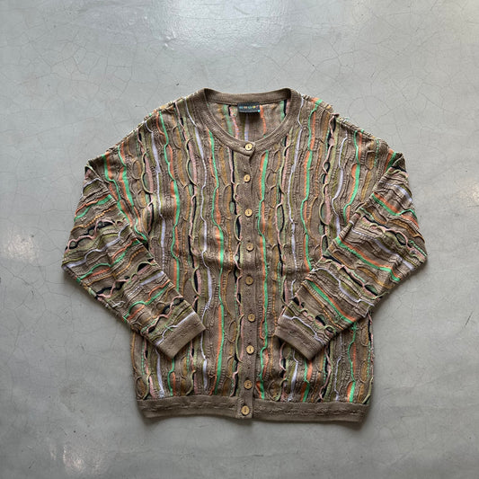 Vintage 90s COOGI Knit Button Up