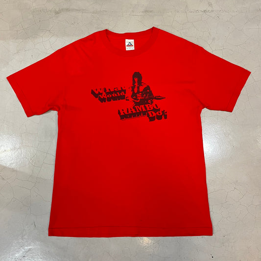 Vintage Y2K What Would Rambo Do T-Shirt