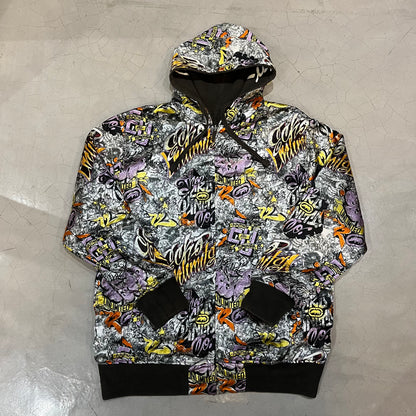 Vintage Y2K Ecko Unlimited Rawthentic Reversible Hoodie