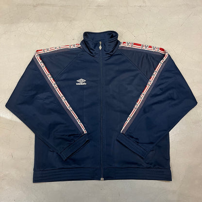 Vintage Y2K Umbro Zip-Up With Sleeve Pattern
