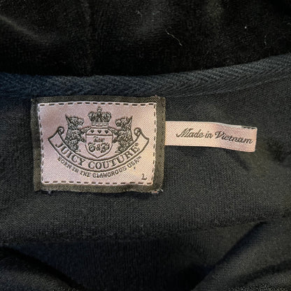 Vintage Y2k Juicy Couture Dog Design Zip-Up Jacket