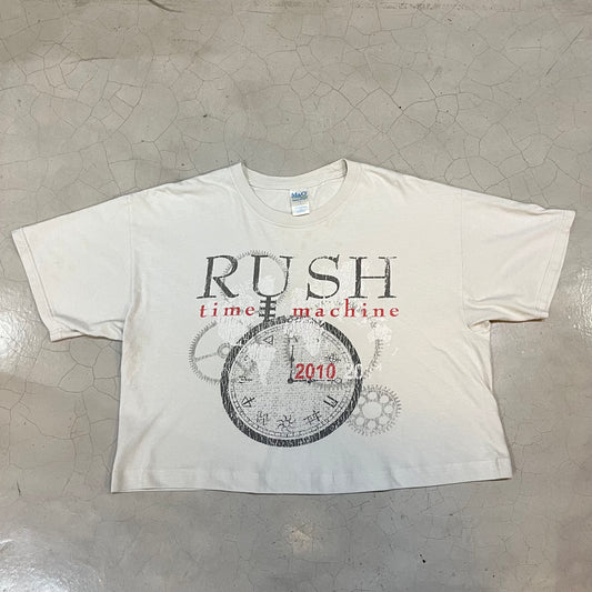 Rush Time Machine 2011 Cropped Tour T-Shirt