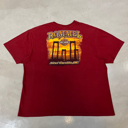 Harley Davidson Rommel Back Print T-Shirt