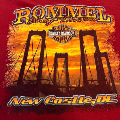 Harley Davidson Rommel Back Print T-Shirt