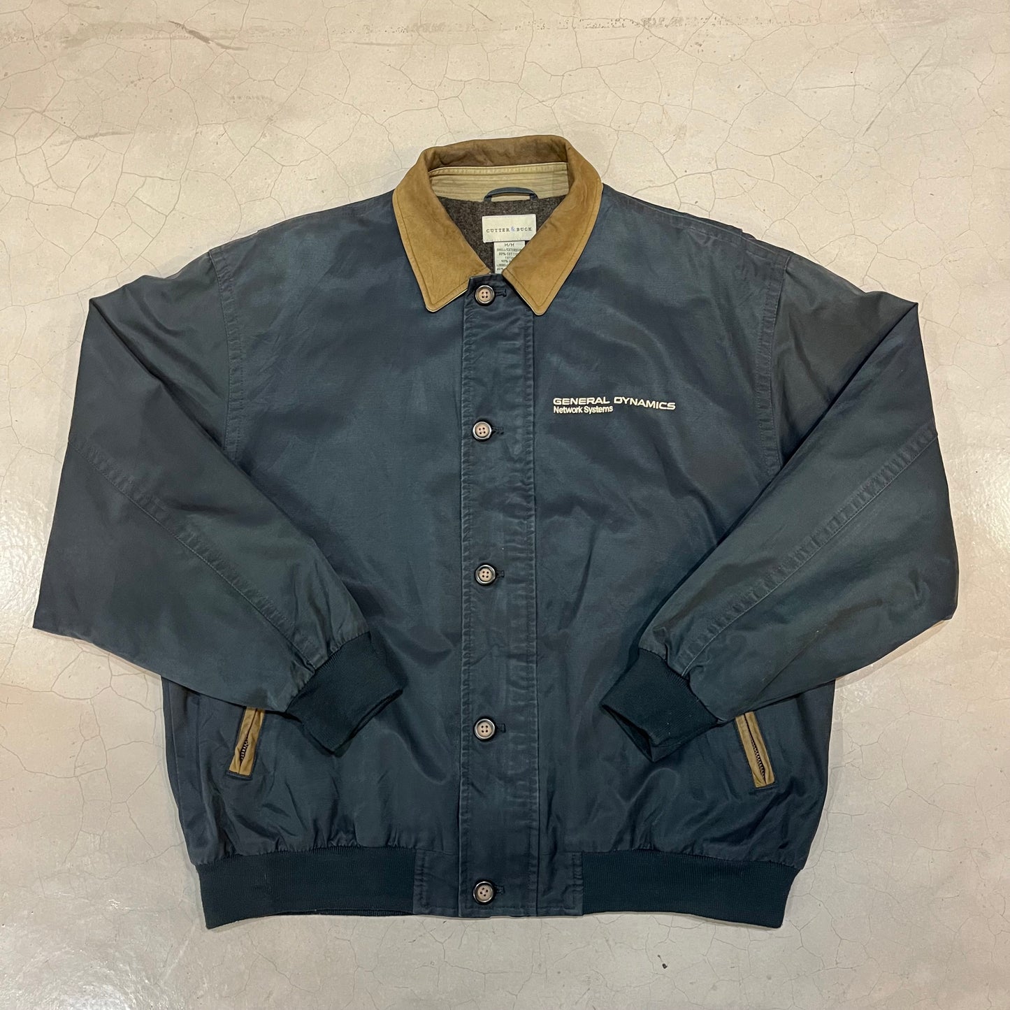 Vintage Cutter & Buck General Dynamics Workwear Jacket