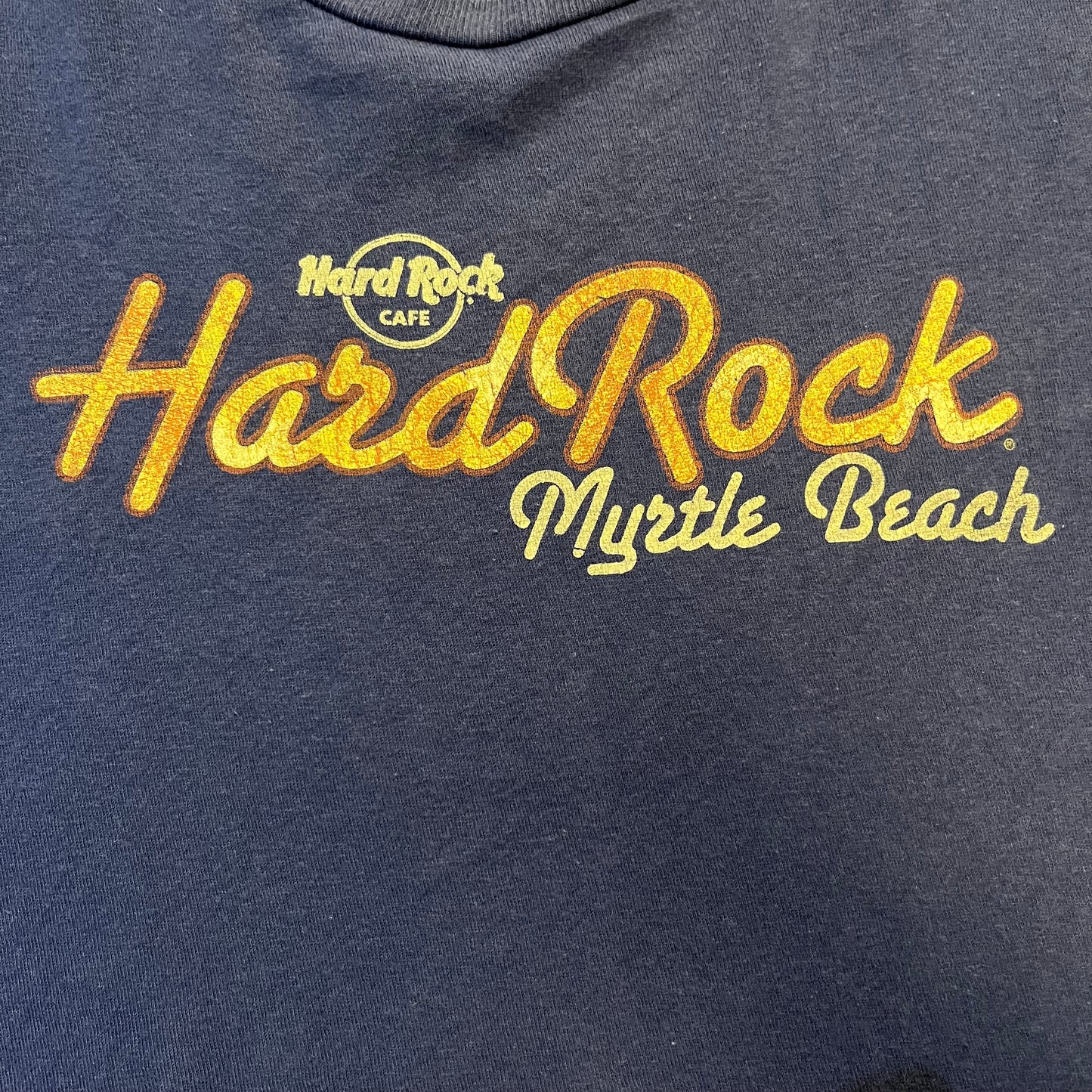 Hard Rock Cafe Myrtle Beach Back Print T-Shirt