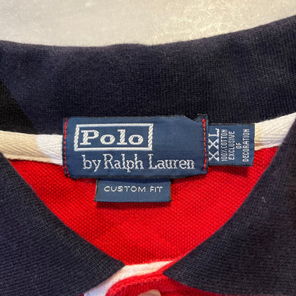 Ralph Lauren Riders & Jockeys Red Gold Polo