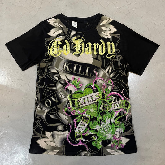Christian Audigier Ed Hardy Love Kills Slowly T-Shirt