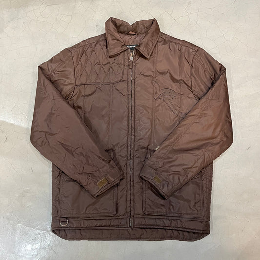 Vintage Rocawear Oversized Dark Brown Puffer Jacket