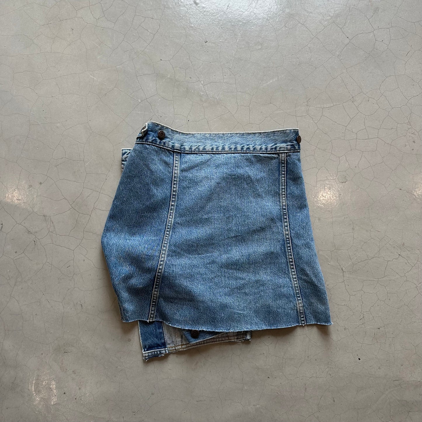 Fifi Al Shakar x Island Vintage Reworked 2-way Denim