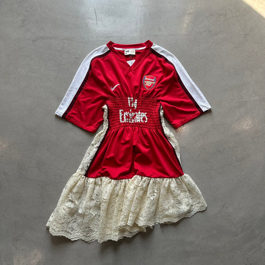 Fifi Al Shakar x Island Vintage Reworked Arsenal Dress