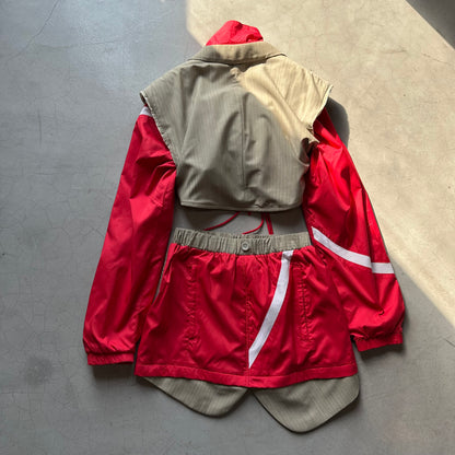 Fifi Al Shakar x Island Vintage Reworked Arsenal Suit Set