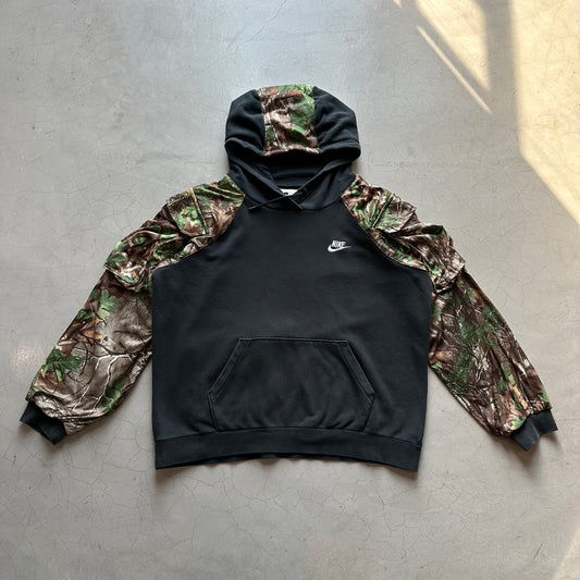 Fifi Al Shakar x Island Vintage Reworked Camo Hoodie