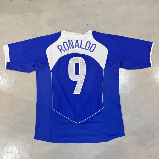 Brazil 2004 Away Jersey (Ronaldo R9)