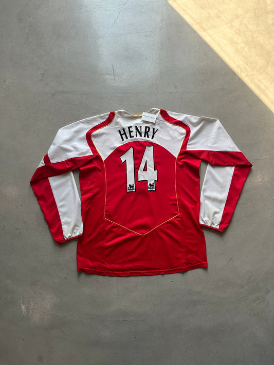 Vintage Arsenal 2004/05 Home Jersey Longsleeve (Henry)
