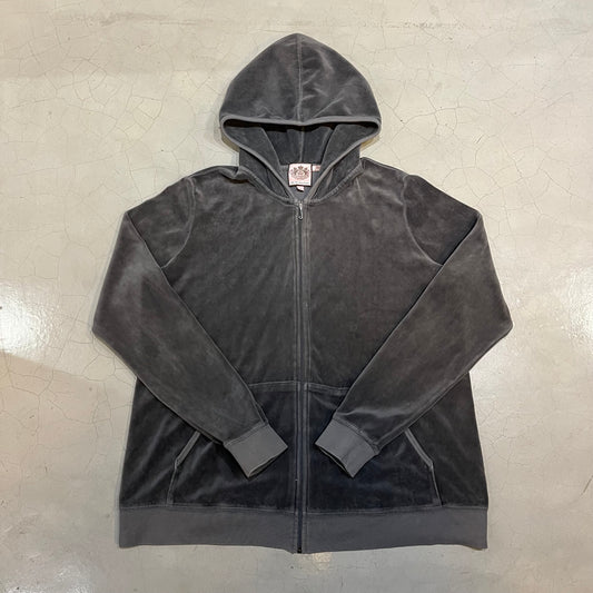 Gray Juicy Couture Zip-Up Hoodie
