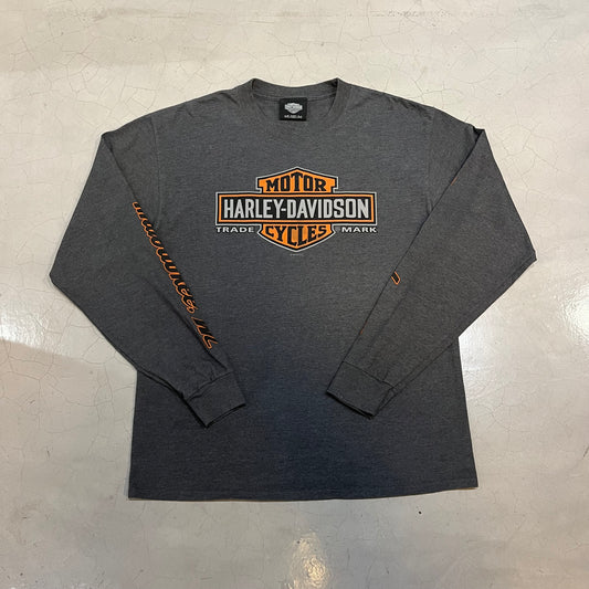 Vintage Harley Davidson Museum Longsleeve Shirt