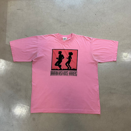 Vtg 1997 Bahrain Hash House Harriers Marathon Tee