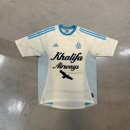 Vtg 2002-2003 Marseille "Khalifa Airways" Home Shirt