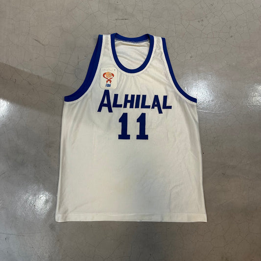 Vtg 90's Al Hilal Basketball Jersey