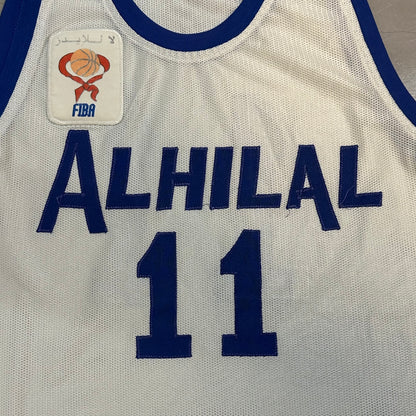 Vtg 90's Al Hilal Basketball Jersey