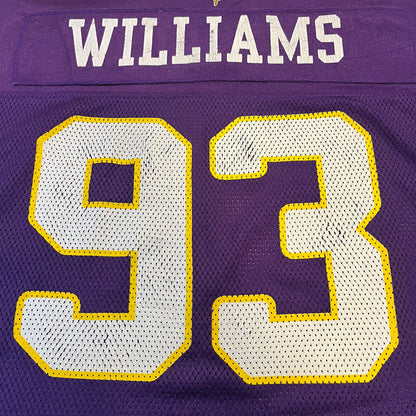 Vintage  NFL Minnesota Vikings Williams CROPPED Jersey